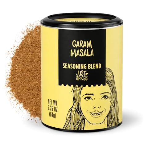 Just Spices Garam Masala Seasoning Blend, 2.25 OZ | No need for takeout! Get the Masala flavor in your home cooking with this spice. Cover