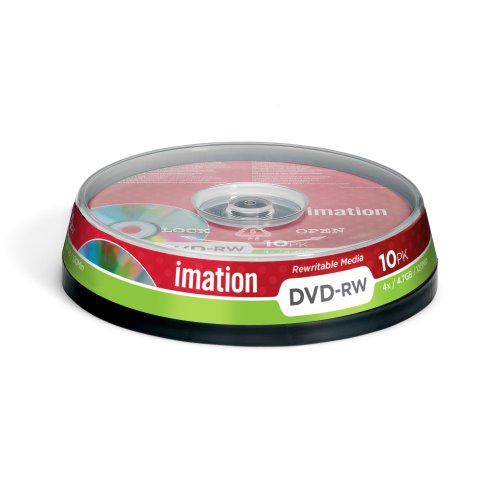 Imation DVD-RW 4x 4.7GB 10er Cakebox