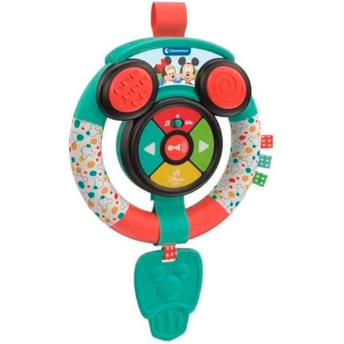 Clementoni Baby Disney Weiches Lenkrad für Kinder ab 6 Monaten