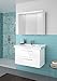 Produktbild PELIPAL Trentino 920 Badmöbel-Set (92 cm) / Keramikwaschtisch/Unterschrank/Spiegelschrank
