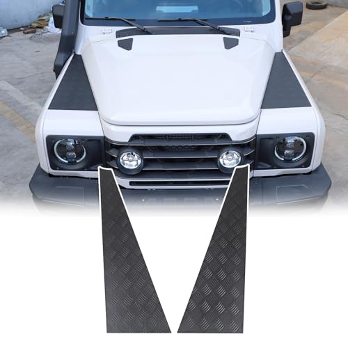Décoration Extérieure SUV DIYUCAR Protection Phare Avant Ineos Grenadier 2020-2024 - Acier Carbone - Style Et Protection Defense Phare Anti-choc