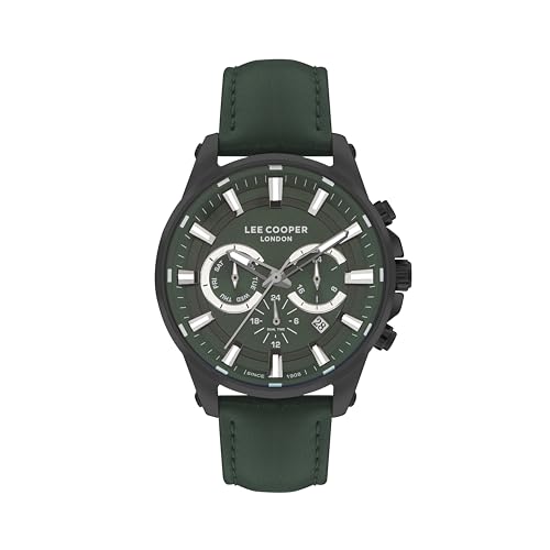 Image of Lee Cooper Analog Green Dial Men's Watch-LC07525.677