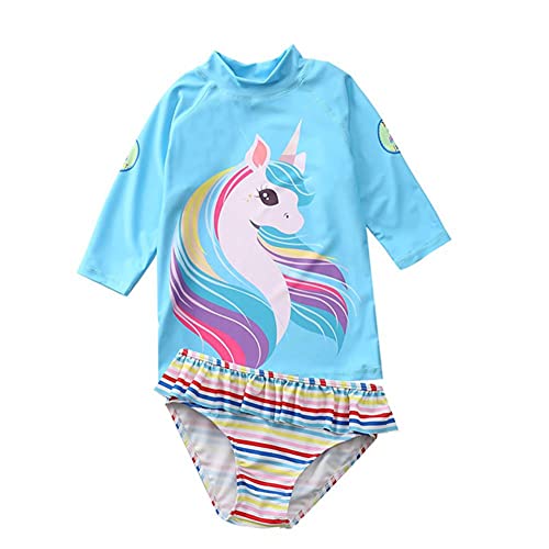Maillot de bain deux pièces filles 2-10 ans avec motif ananas