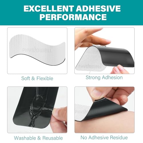Image of Physiowell Sticky IFT Pads for Physiotherapy Machines (IFT Sticky Pads, Pack of 20)