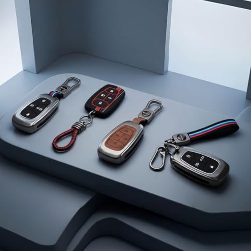 Image of KEYCEPT Tristar Silicone Key Cover for Tata Nexon | Altroz | Harrier | Punch | EV | Safari and Facelift 4 Button Smart Key (Tristar K3).