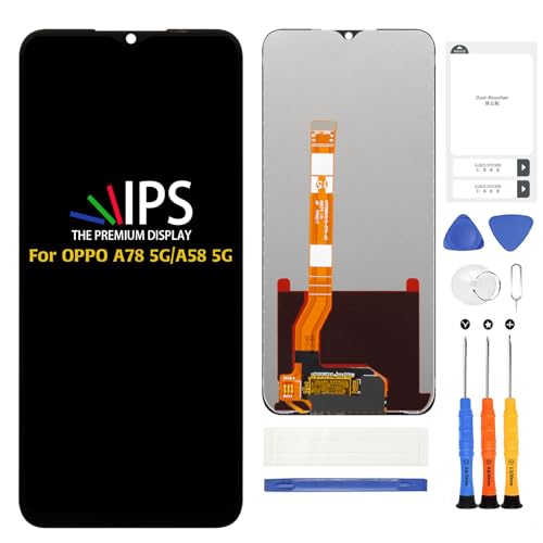 Écran LCD Oppo A78 5G A-MIND de 6,6 pouces avec affichage haute fidélité tactile