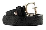 GUESS - Cinturón para mujer (ref. 60817, CLO, color negro, Negro , L