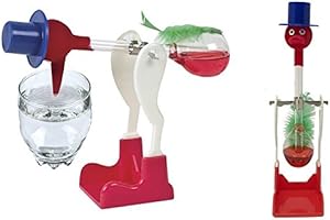 Drinking Bird That Dips Beak in Water