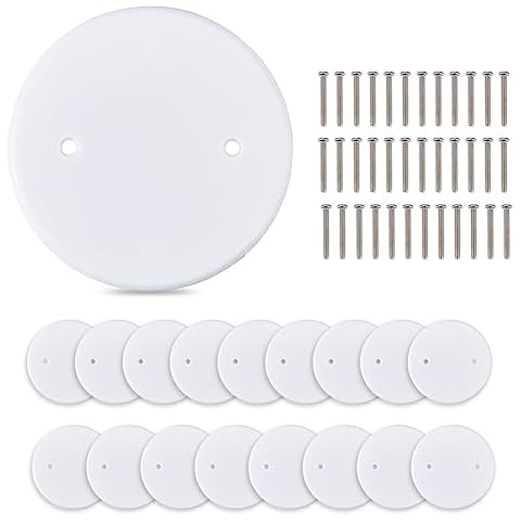 SUPERFINDINGS 18Pcs Wall and Ceiling Cover Plates Cover