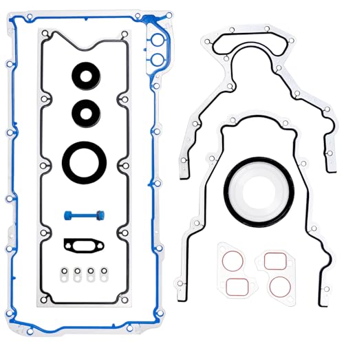 Image of Lower Gasket Kit Fit for GM 4.8L 5.3L 6.0L 5.7L V8 LS-Based Engines,Oil Pan Gasket,Gen III Valley Cover Gaskets,Front Timing Cover&Rear Main Seal Gaskets Set,CS9284,OS30693R,12612350,MS92465