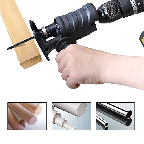 Tête de scie électrique pour perceuse alternative accessoire portable bois - 4