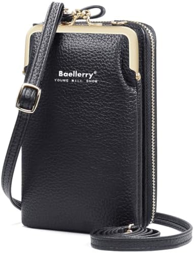 Pochette Telephone Portable Femme,Petit Sac Bandouliere Femme,Portefeuille De Téléphone Floral À