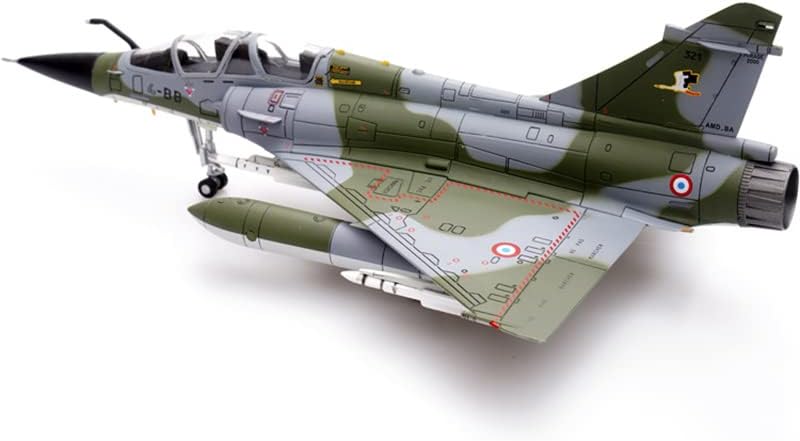 Miniatura 2 de PANZERKAMPF - Aeronave de la Fuerza Aérea Francesa Mirage 2000N Fighter 3214-BB 172 DIECAST Modelo preconstruido
