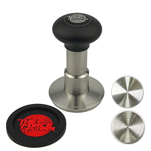 The Force Tamper Automatic Impact Coffee Tamper Adjustable Const Pressure And Autoleveling Extend Set New (Jelly, 58.50Mm) #TOP3