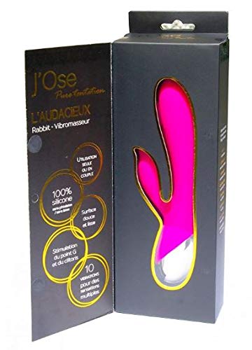 Vibromasseur Rabbit l'Audacieux - 10 vibrations 100% silicone