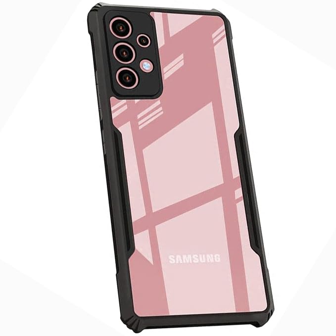 COBERTA Back Cover for Samsung Galaxy A52 Back Cover Case - Black Transparent (B0CGJJLKL6) Amazon Price History, Amazon Price Tracker