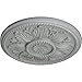 Ekena Millwork CM18ED 18-Inch OD x 5 1/2-Inch ID x 1 3/4-Inch Edinburgh Ceiling Medallion, Primed