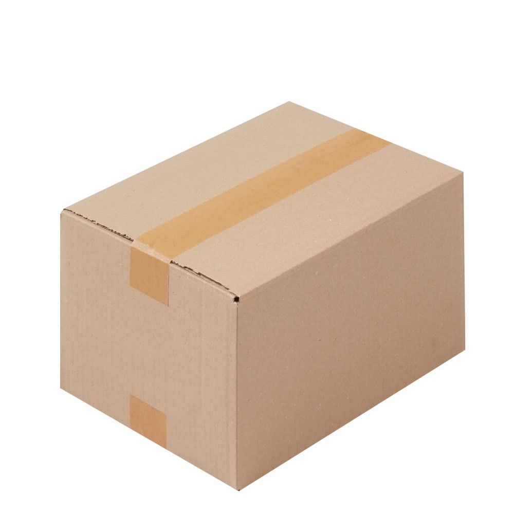 100 Kartons Faltkartons 300 x 215 x 140 mm, einwellig braun