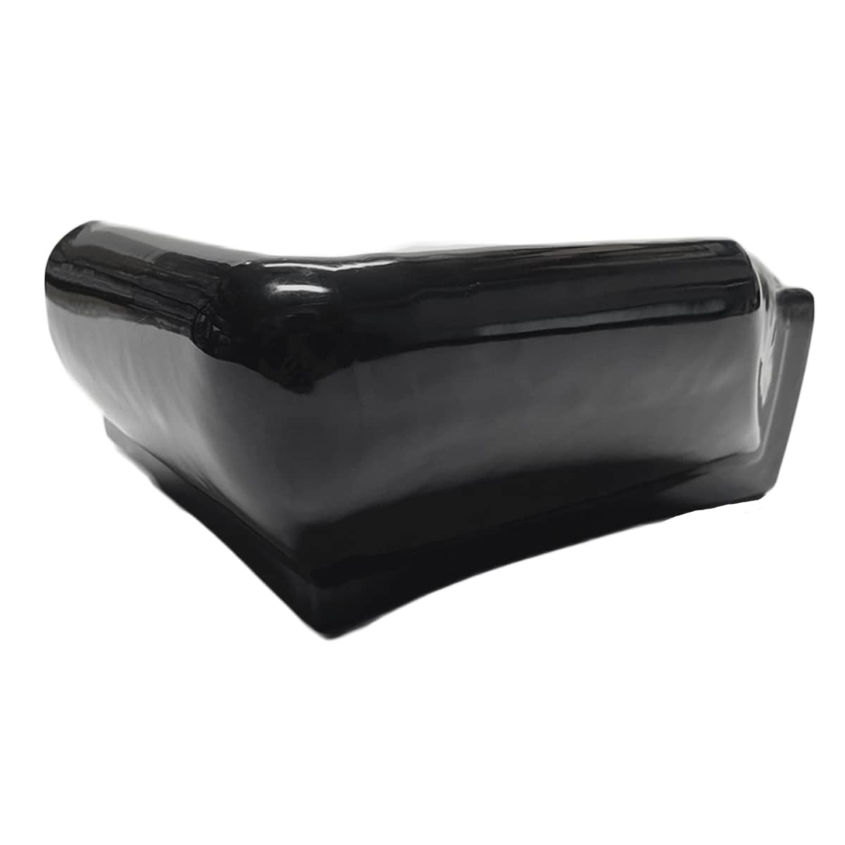 90-Grad-Vinyl-Dock-Eckstoßstange - Dock-Eckschutz für Boot Marine, 9" L x 9" B x 5" H, 2 Stück