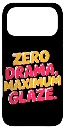 ZERO DRAMA, MAXIMUM GLAZE �X�}�z�P�[�X iPhone 17 Pro Max �p