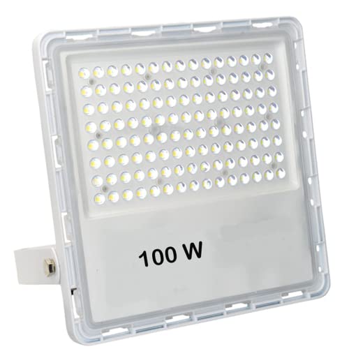 Image of MLD Lens 100 Watts IP65 LED Outdoor Flood Light halogen outdoor /indoor focus Cool White with 2 Years Warranty (100w,Colour-White)-Pack of 5