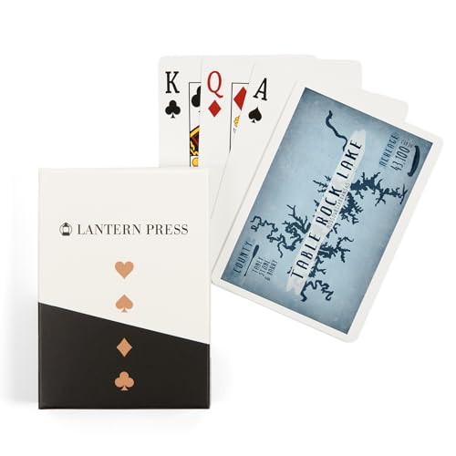 Baraja de 52 Cartas de Póker Table Rock Lake