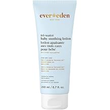 Evereden Tri Water Baby Lotion, 6.7 fl oz. | Clean and Clean Baby Care | Non-toxic and Fragrance Free | Ingredients