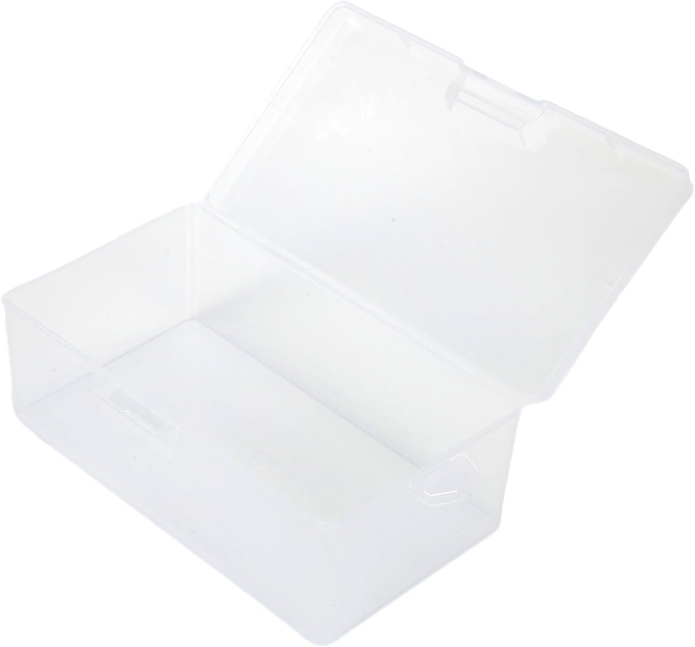 Bebykilemi Rectangular Plastic Card Storage Box with Lid – Clear PP ...