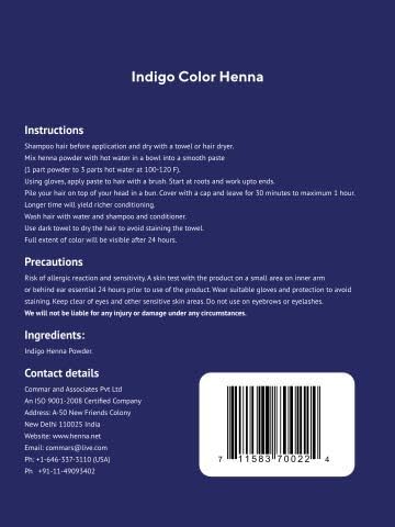 Indigo Color Henna (100 Gms)