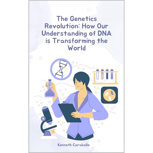 The Genetics Revolution: How Our Understanding of DNA is Transforming the World Audiolibro Por Kenneth Caraballo-Gonzalez art