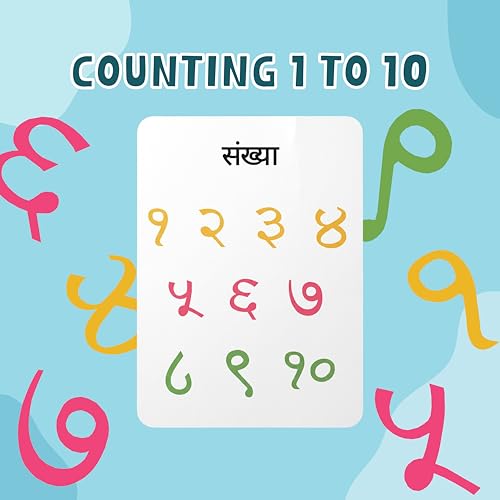 Image of Hindi Varnmala | 27 Laminated Anti-Glare Flash Cards | Montessori Inspired Fun & Easy to Learn Toys for Kids