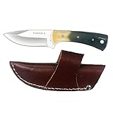 Western Fashion Tack Twisted X Horn Grip Knife with Sheath
