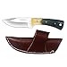 Western Fashion Tack Twisted X Horn Grip Knife with Sheath