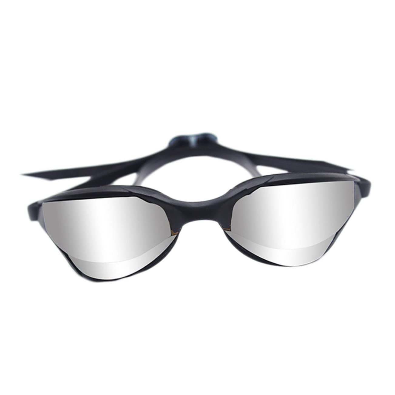 BESPORTBLE 3pezzi Occhialini Da Nuoto Professionali Antifog Con Protezione Uv Occhiali Impermeabili Per Adulto Design e Comfort Elevato Nero
