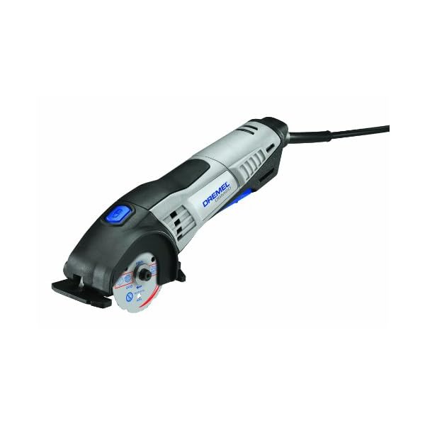 Dremel DSM20 Kompaktsäge 710W Handkreissäge Set (mit 6 Zubehören und 1 Staubsaugeraufsatz, zum Sauberen Schneiden von… – Bild 3