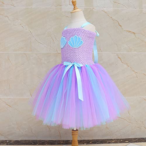 Vestido infantil para meninas, casamento, dama de honra, aniversário, concurso, tutu, tule, princesa