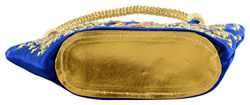 Image of TOOBA Handicraft Women's Clutch Bag Purse | Embellished Design Bag, Bridal Purse & Party Handbag Designer- Wedding & Special Occasion Clutch
