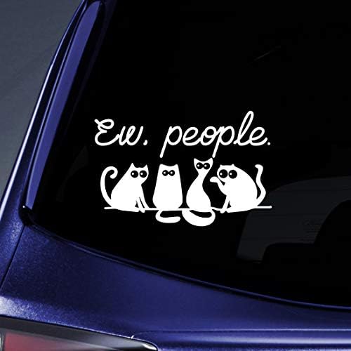 Amazon.com - Ew, People Cats Funny MKR Decal Vinyl Sticker |Cars Trucks ...