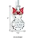 BANBERRY DESIGNS Angel Ornaments Set of Two - I Love You to The Moon and Back Design - Gifts for Her - Valentine's Day Christmas Angel Love Ornaments
