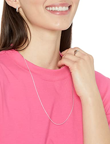 Amazon Essentials Camiseta Cuadrada Holgada con Hombro bajo y de Manga Corta de algodón orgánico (Disponible en Tallas Grandes) Mujer, Rosa Fluorescente, XL