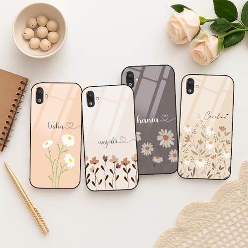 Image of COLORflow Back Cover Compatible with Samsung F14 5G | Floral Family Customized | Shockproof TPU Bumper with Camera Protection Back Cover Compatible with Samsung Galaxy F14 5G
