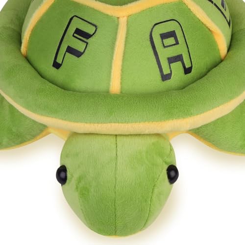Image of Plush Stuffed Animal Toy | Ultra Soft and Cuddly Teddy for Kids and Adults | Cute Hugging Doll for Gifting, and Bedroom Decor (Turtle)