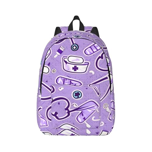 Mochilas de viaje moradas para enfermeras ideales en senderismo exterior
