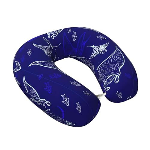 Almohada de poliéster para cuello y hombros negra miniatura 2