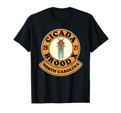 Cicada Invasion 2021 - Cicada Brood X - North Carolina T-Shirt