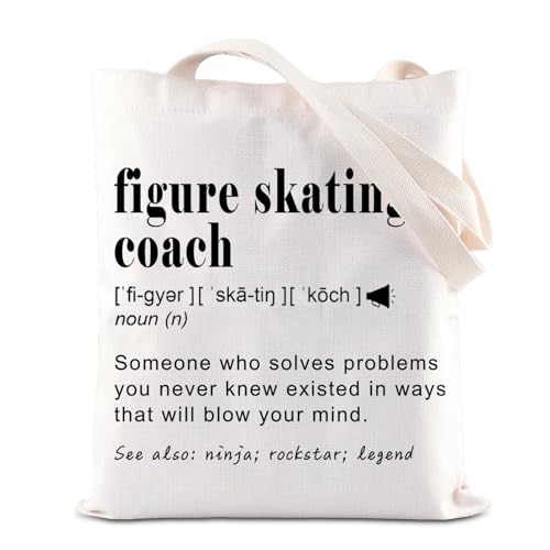 Sac patinage artistique blanc du vestiaire à la patinoire