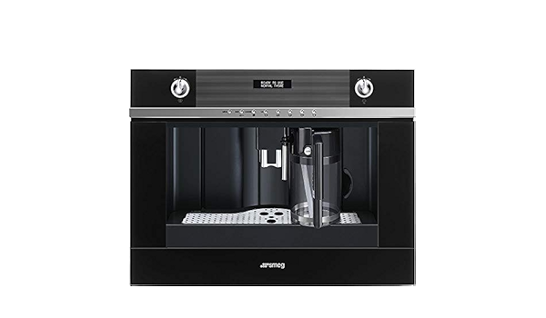 SMEG CMS4101N Incasso Macchina da caffè Combi 1,8 L Automatica, 1350 W, 1.8 Litri, Stainless Steel