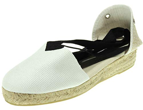 Valenciana Valenciana Zapatilla Alpargata Valenciana Yute Tradicional Fallera Cuña 2 Cuerdas Folclore...
