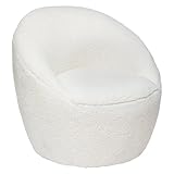 Coloris : Blanc Paris Prix Atmosphera Créateur d\'intérieur - Fauteuil Design Romi 77cm Blanc