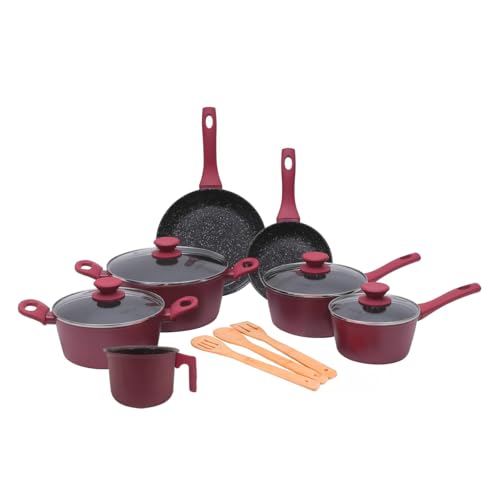 Descubra o equilíbrio entre design e funcionalidade com o Jogo de Panelas Mimo Style Pratic Cook 5 Mimo Style Jogo de Panelas Revestimento Ceramico Antiaderente Fun...